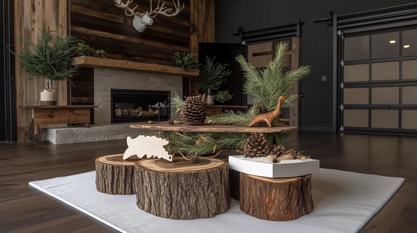 Rustic Woodland decorations