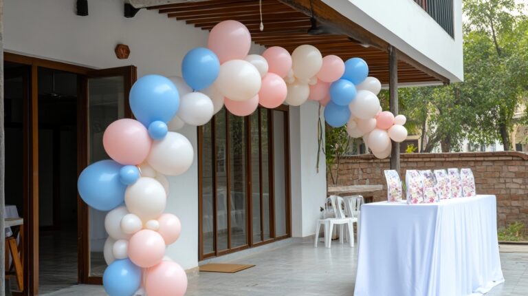 15 Jaw-Dropping Baby Shower Entrance Decor Ideas That WOW Guests