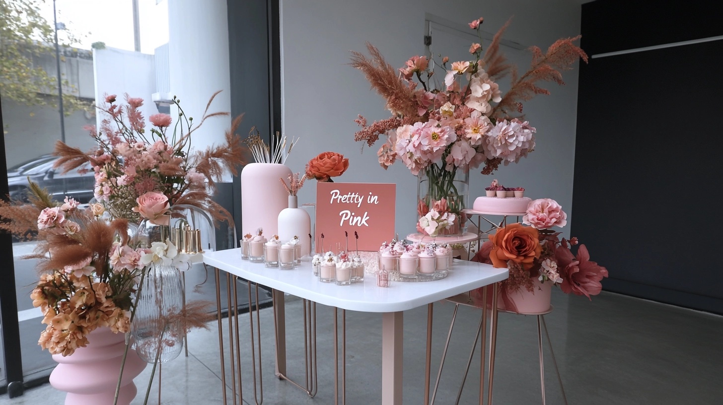 Pretty in Pink: Floral Sprinkle Fiesta