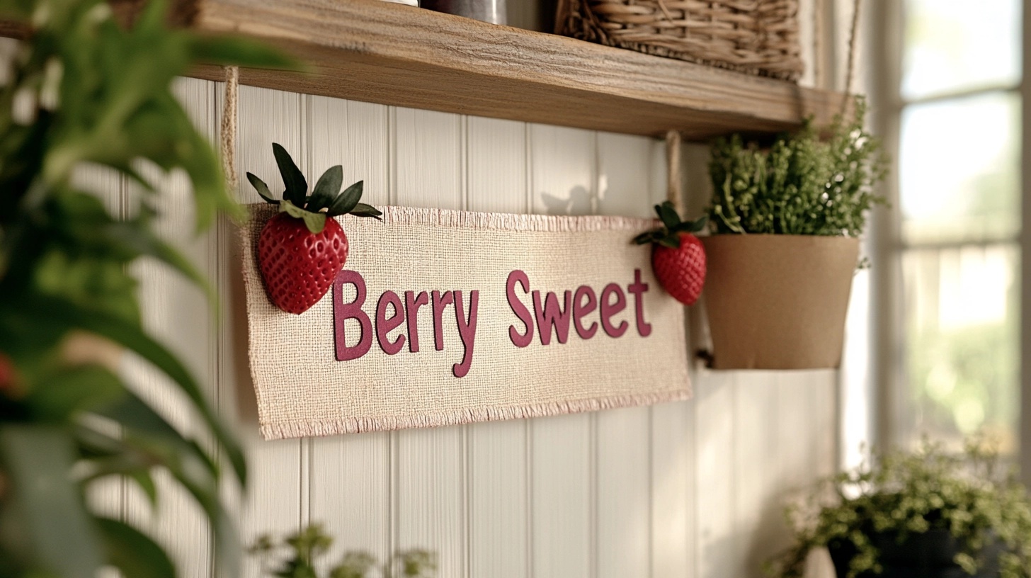 Berry Sweet Banner